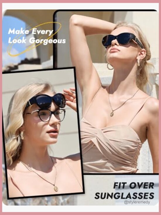 Polarized Fit Over Sunglasses with TR90 Frame and UV400 Protection